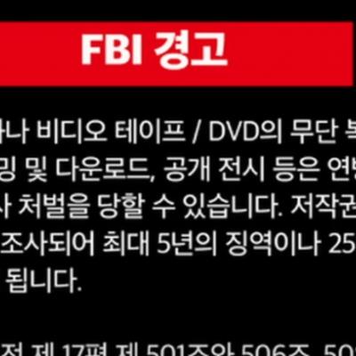 야동에 나오는 FBI 경고문의 해석본