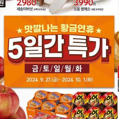 홈플러스 당당 두마리옛날통닭 9990원